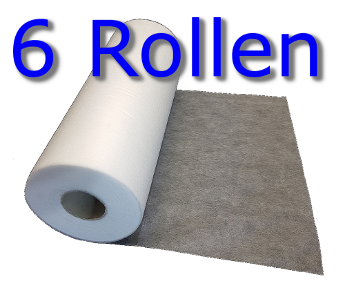 6 X Filtervlies Rollen für Vliesfilter 50cm 200m/ 20gr/m² 20,83€/Stück